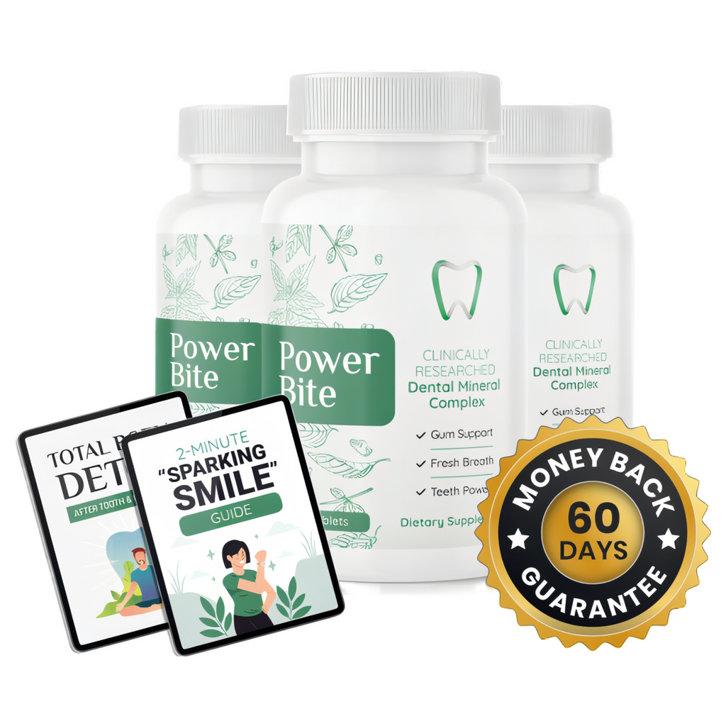 Power Bite - 3 Bottles + 2  Ebooks
